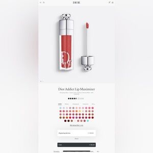 New- Dior Addict Lip Maximizer in Red